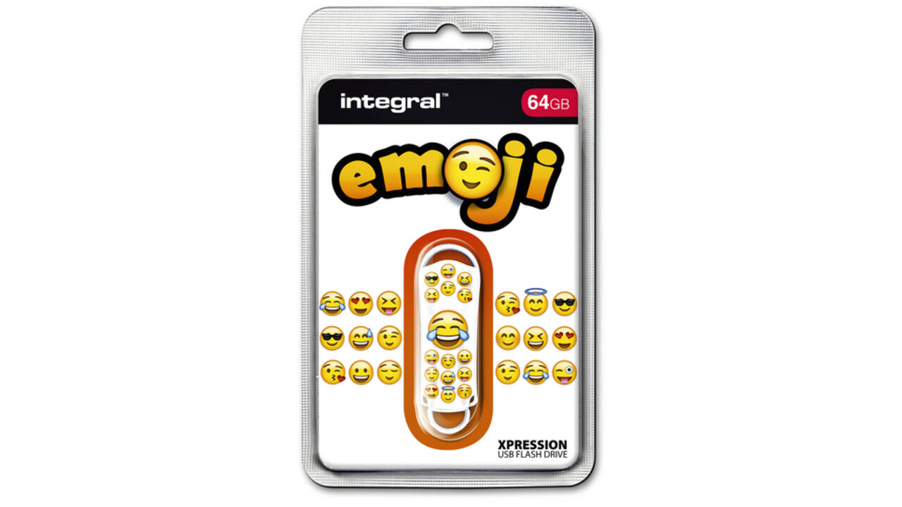 USB-Stick 2.0 Integral Xpression 64GB Emoji