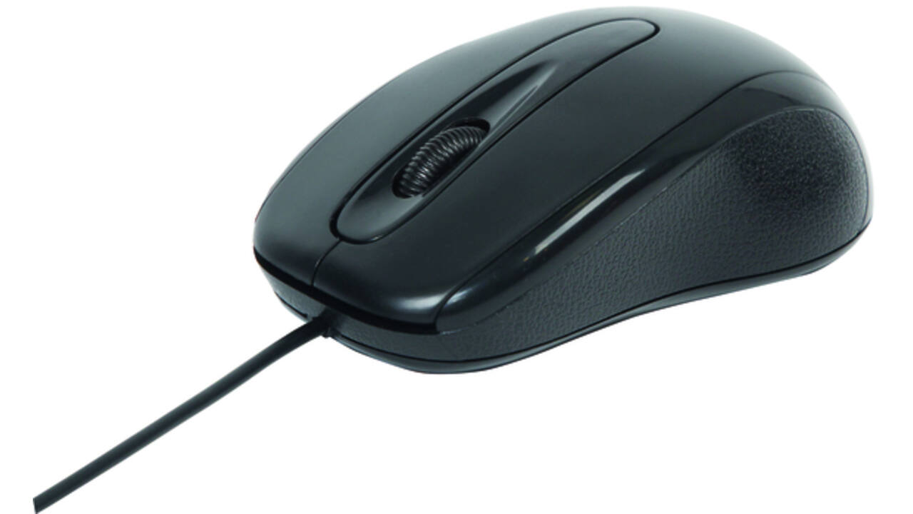 Muis Quantore optisch USB zwart