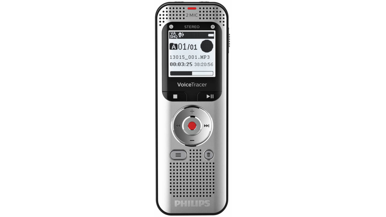 Digital voice recorder Philips DVT 2050 voor notities