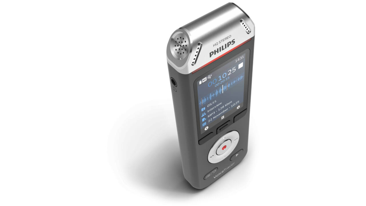 Digital voice recorder Philips DVT 2110 voor interviews