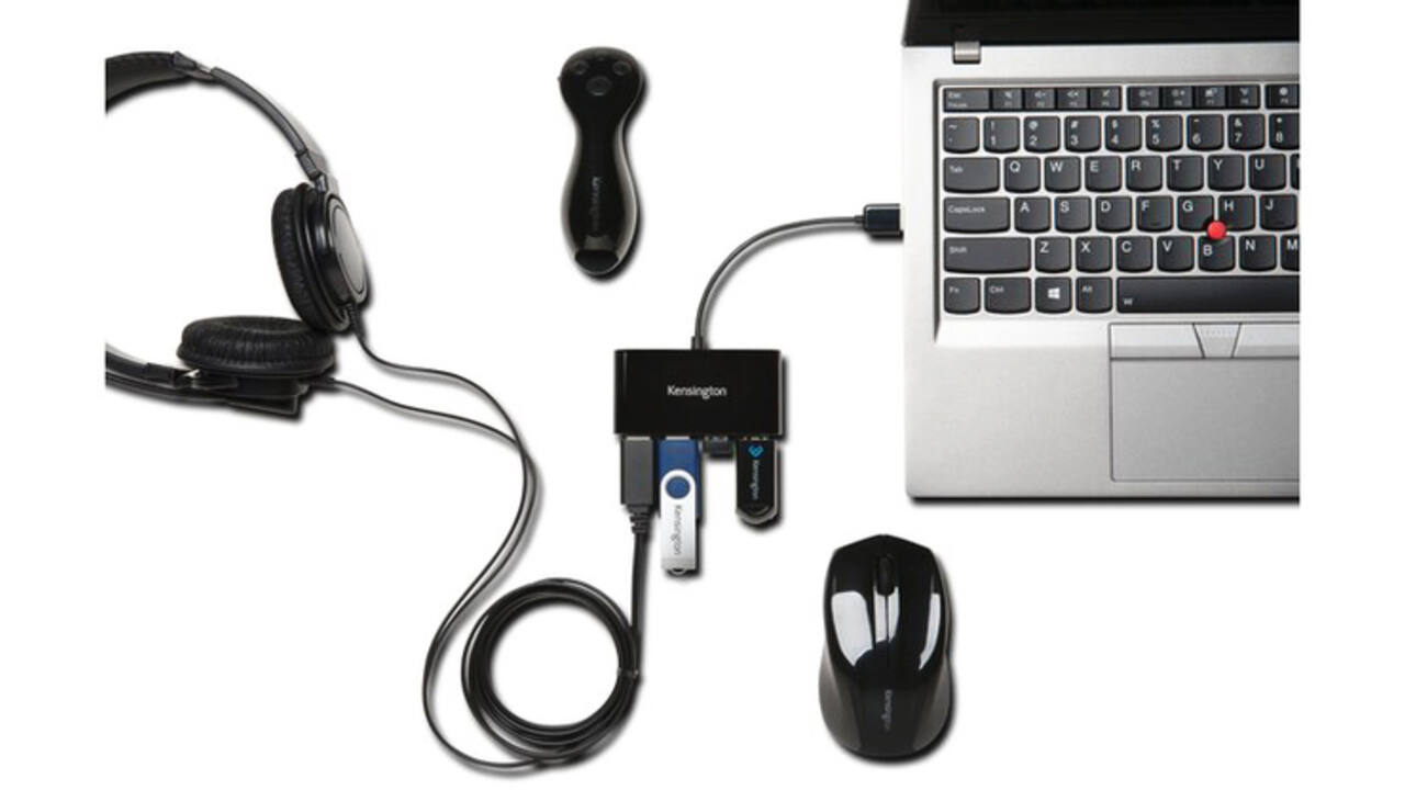 Hub Kensington USB 2.0 4-poorts