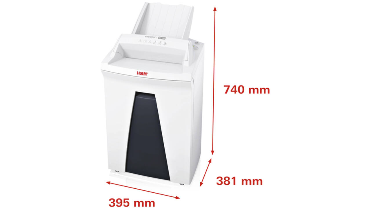 Papiervernietiger HSM Securio AF150 snippers 4,5x30mm