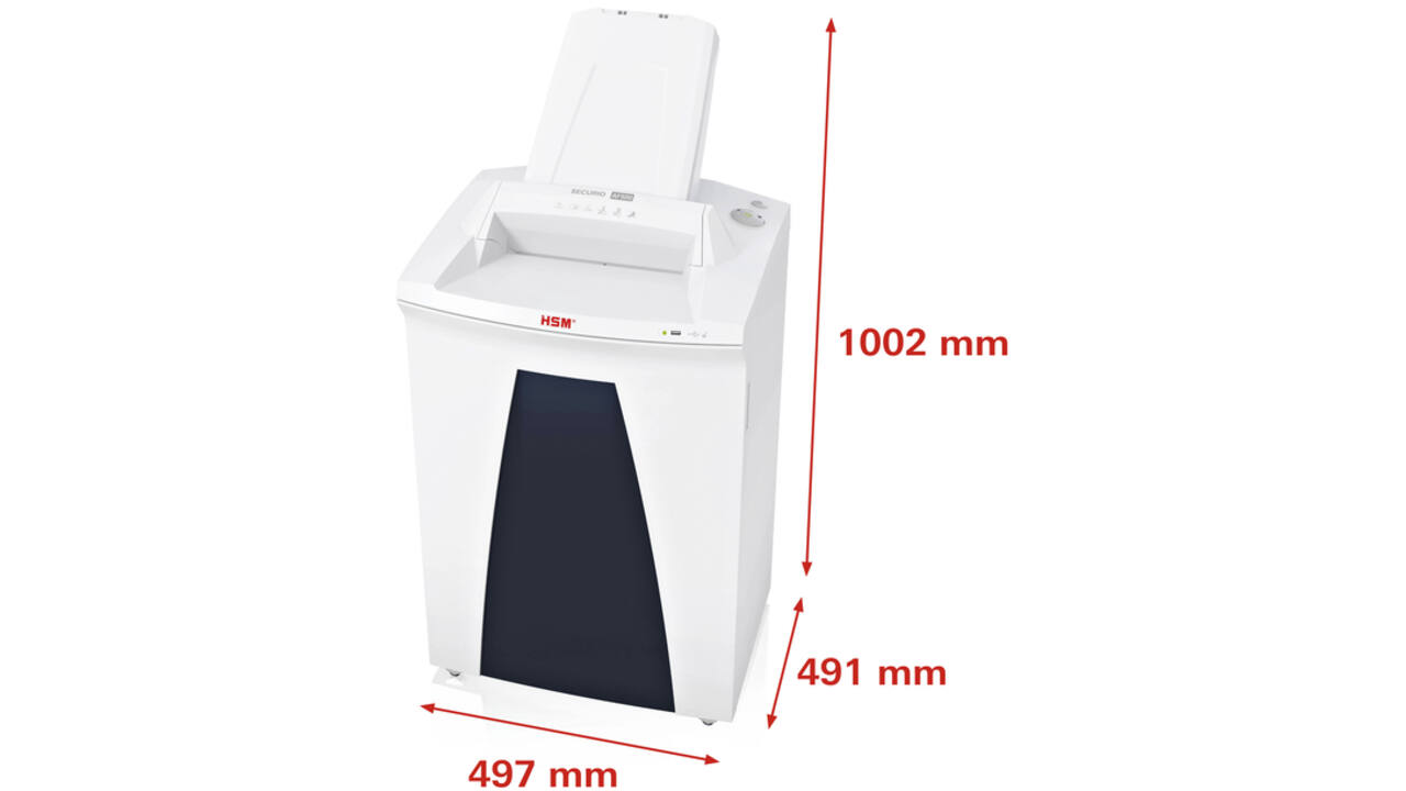 Papiervernietiger HSM Securio AF500 snippers 4,5x30mm