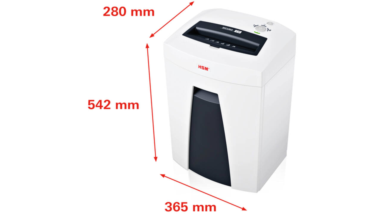 Papiervernietiger HSM Securio C18 stroken 3.9mm