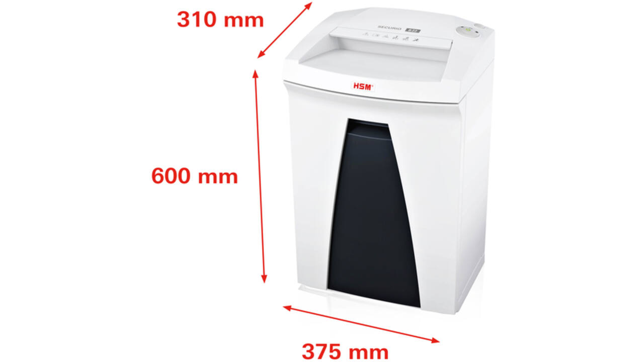Papiervernietiger HSM Securio B22 stroken 3.9mm