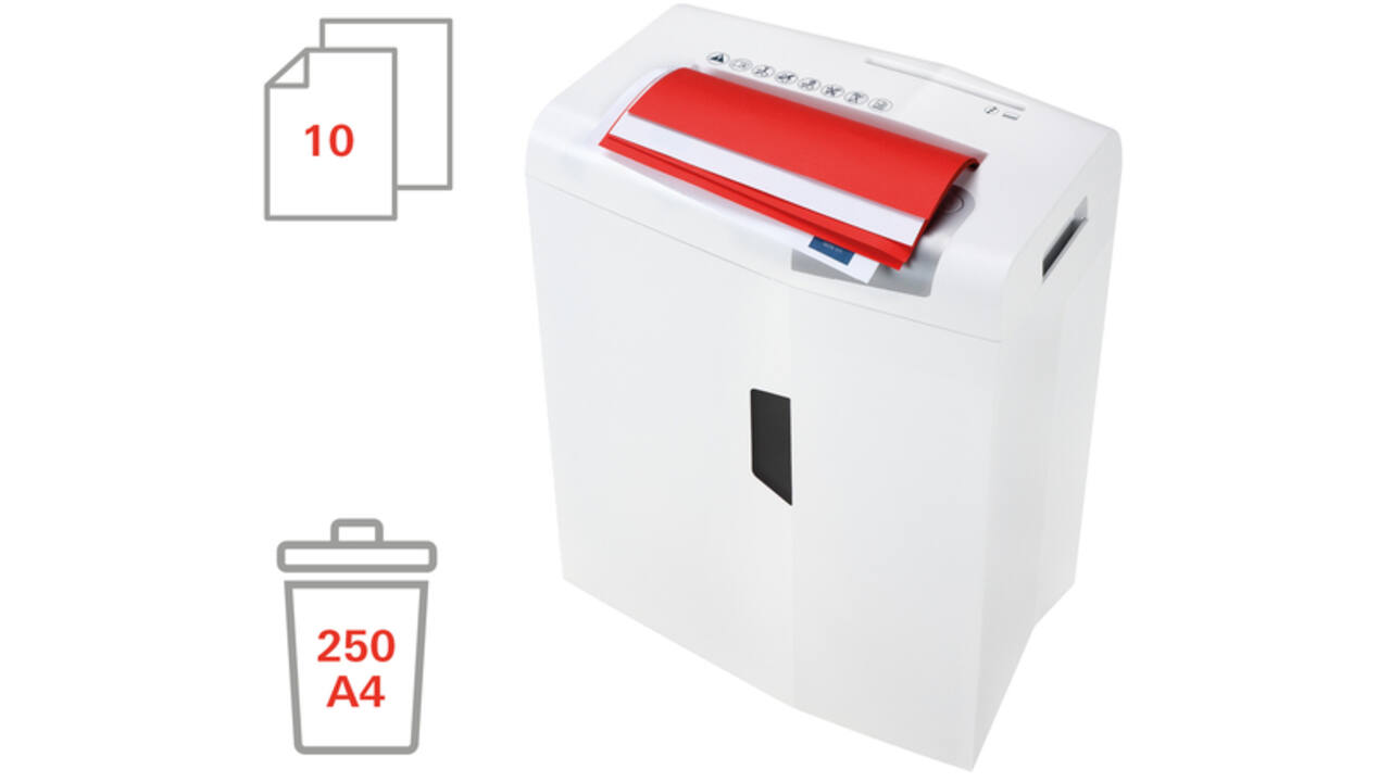 Papiervernietiger HSM Shredstar X10 snippers 4.5x30mm