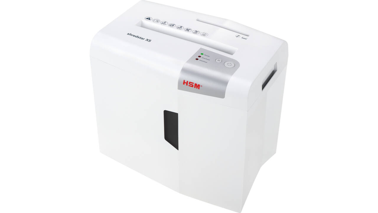 Papiervernietiger HSM Shredstar X5 snippers 4.5x30mm