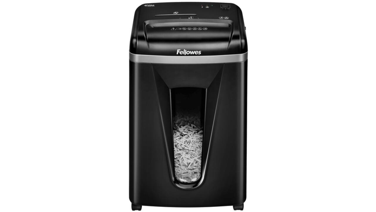 Papiervernietiger Fellowes Powershred 450M snippers 2x12mm