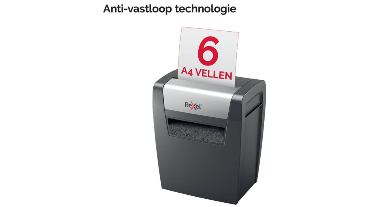 Papiervernietiger Rexel Momentum X406 snippers 4x28mm