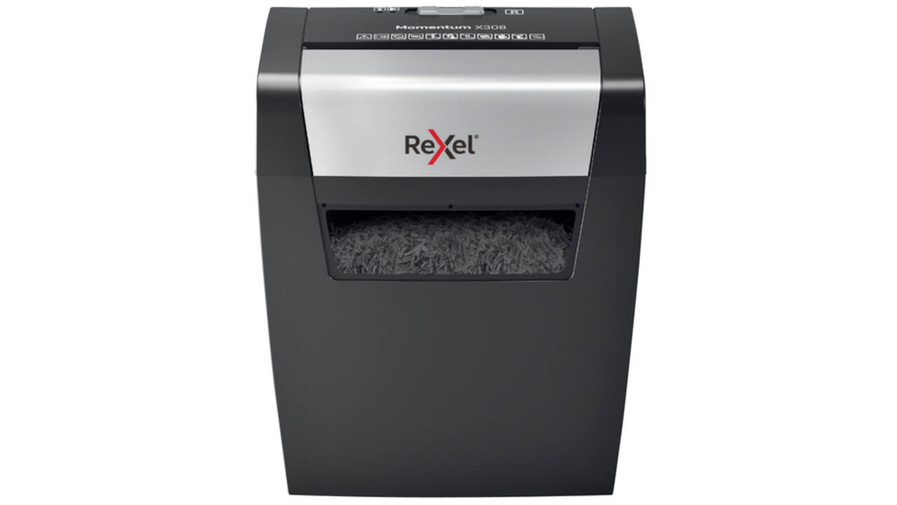 Papiervernietiger Rexel Momentum X308 snippers 5x42mm