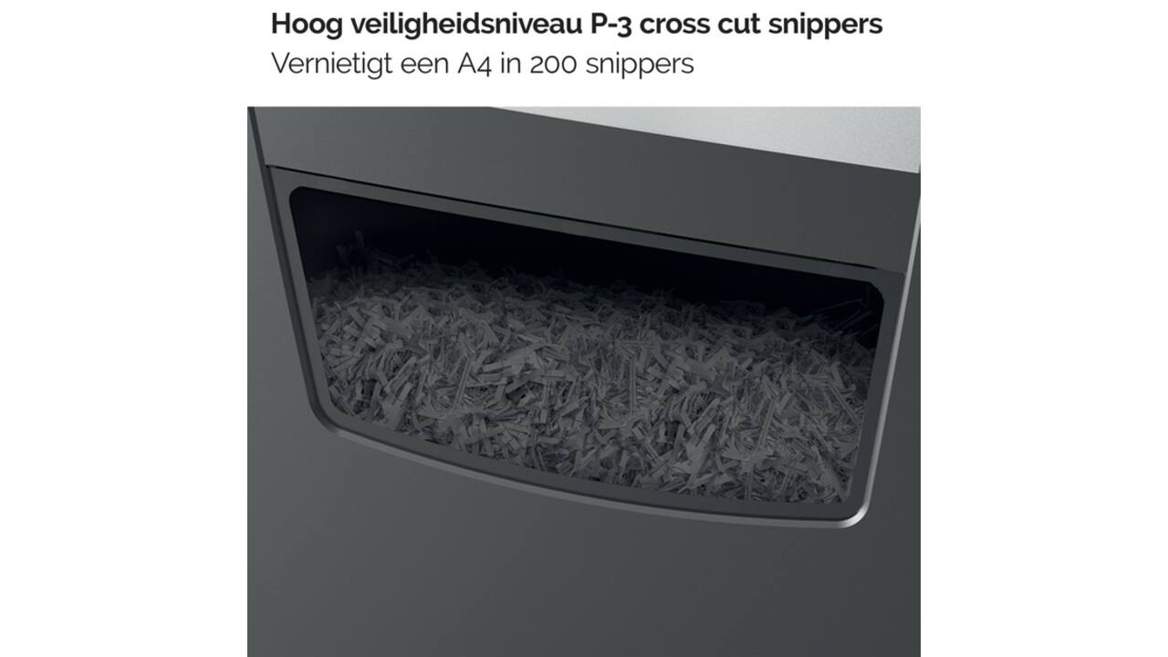 Papiervernietiger Rexel Momentum X312-SL snippers 5x42mm