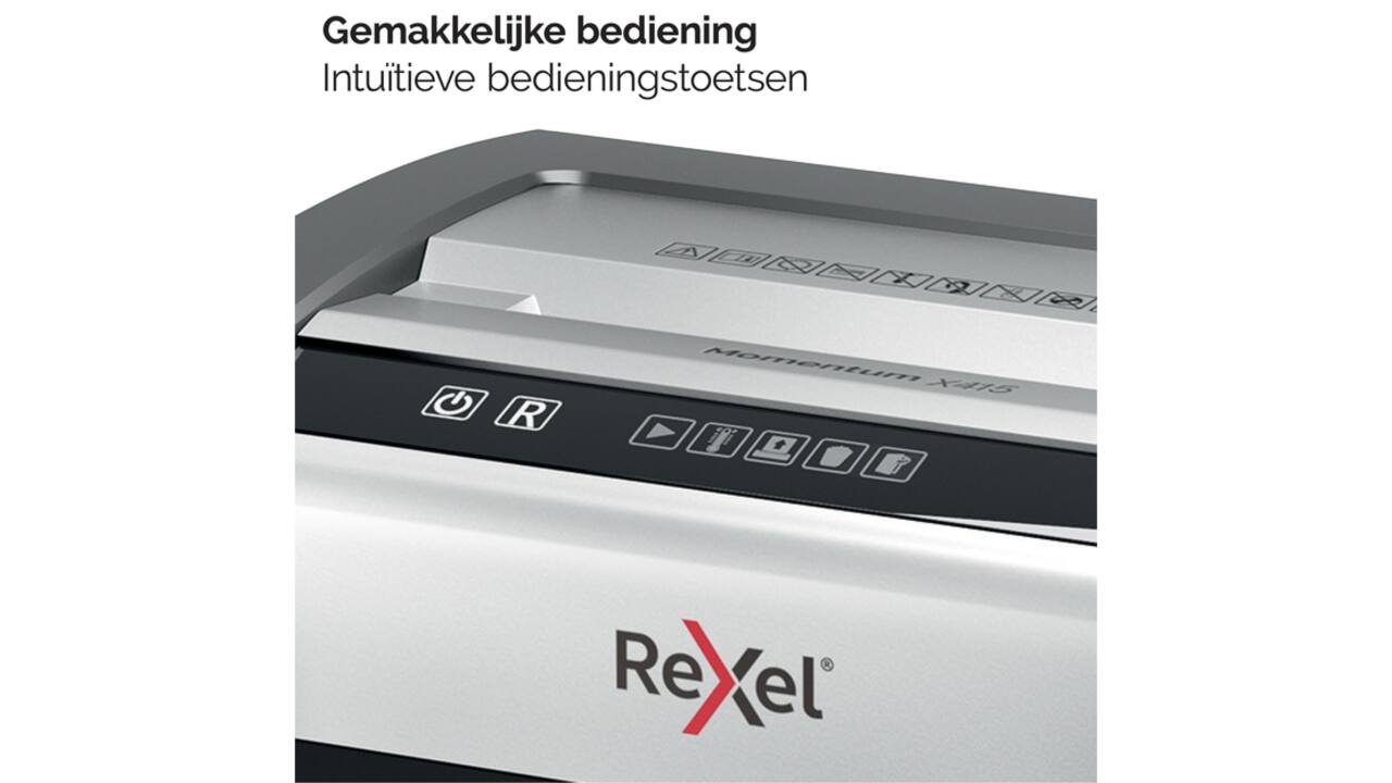 Papiervernietiger Rexel Momentum X415 snippers 4x40mm