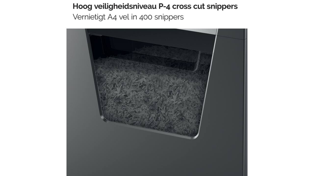 Papiervernietiger Rexel Momentum X415 snippers 4x40mm