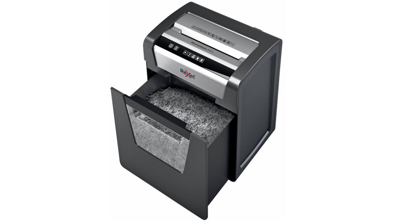 Papiervernietiger Rexel Momentum X415 snippers 4x40mm