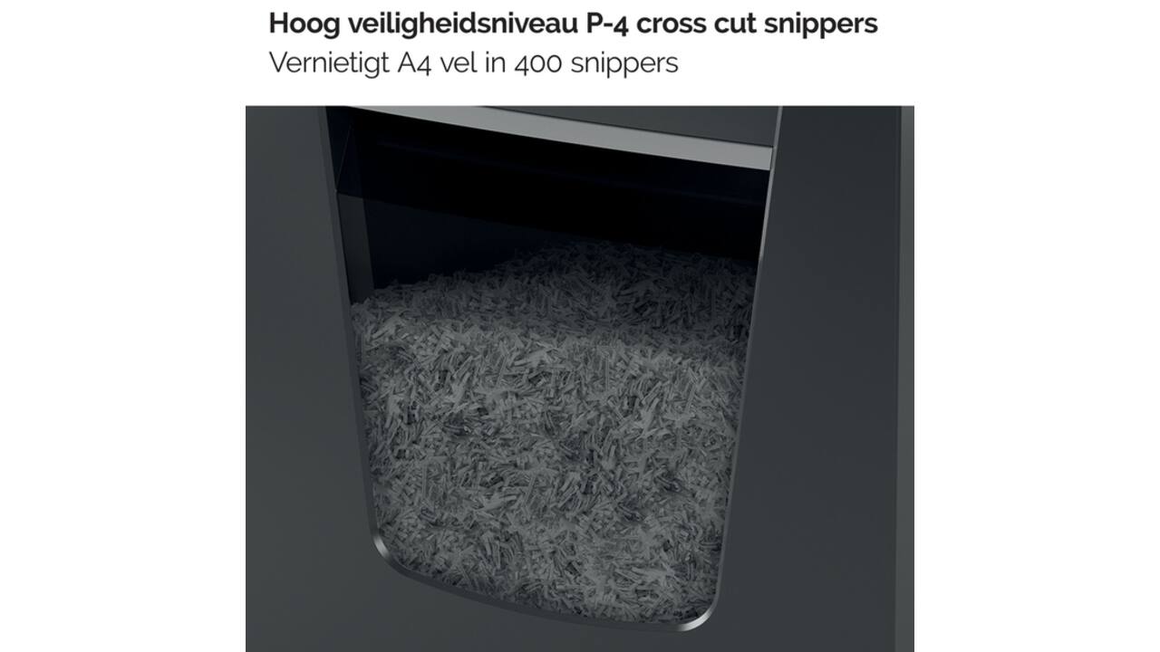 Papiervernietiger Rexel Momentum X420 snippers 4x40mm