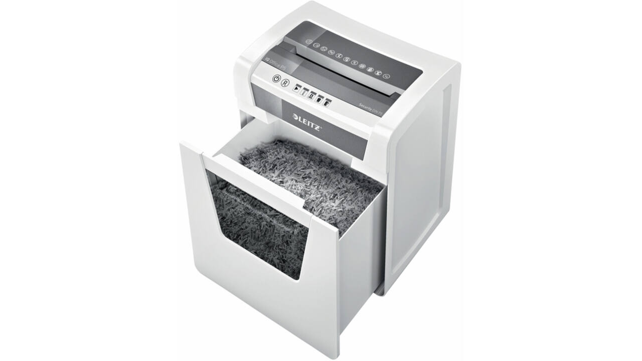 Papiervernietiger Leitz IQ Office P5 snippers 2x15mm
