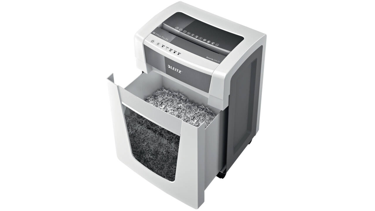 Papiervernietiger Leitz IQ Office Pro P5 snippers 2x15mm