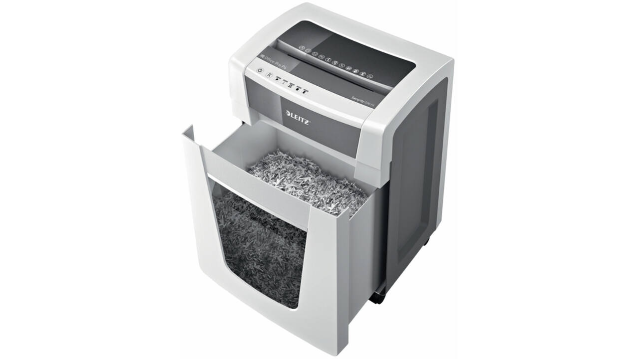 Papiervernietiger Leitz IQ Office Pro P4 snippers 4x40mm