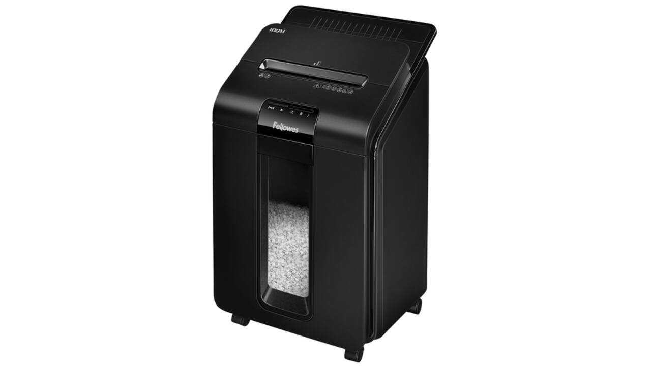 Papiervernietiger Fellowes Automax 100M snippers 4x10mm