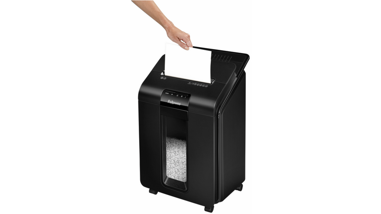 Papiervernietiger Fellowes Automax 100M snippers 4x10mm