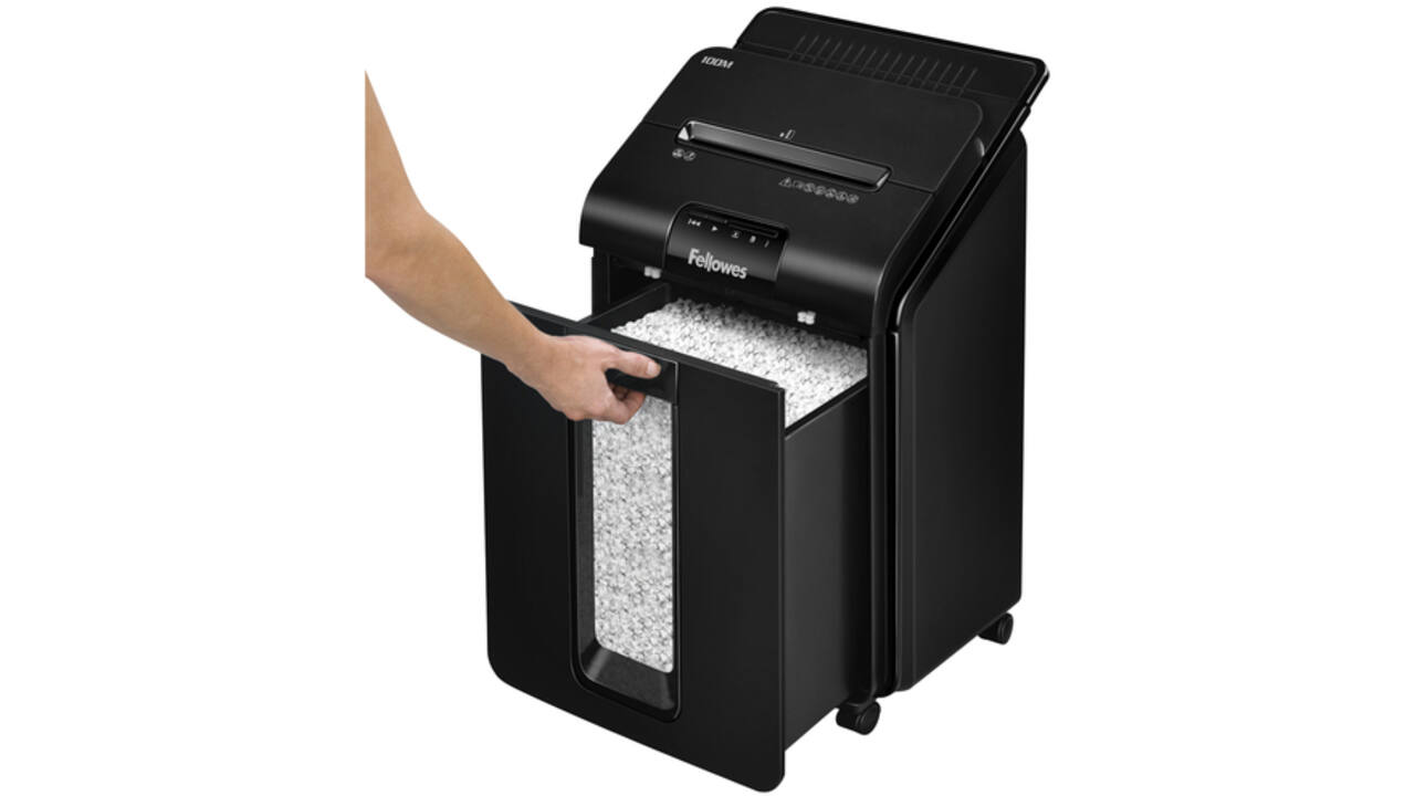 Papiervernietiger Fellowes Automax 100M snippers 4x10mm