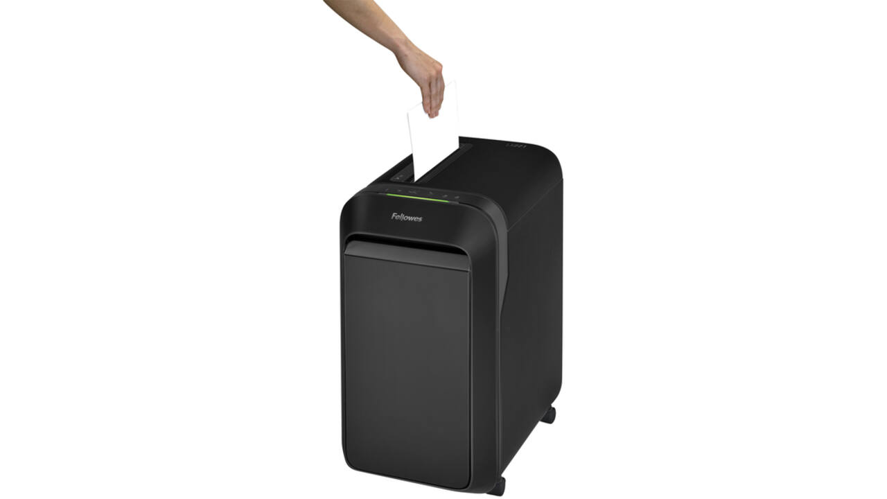 Papiervernietiger Fellowes Powershred LX221 snippers 2x12mm zwart