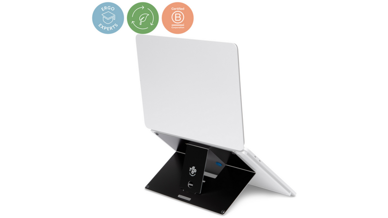 Laptopstandaard R-Go Riser Attachable