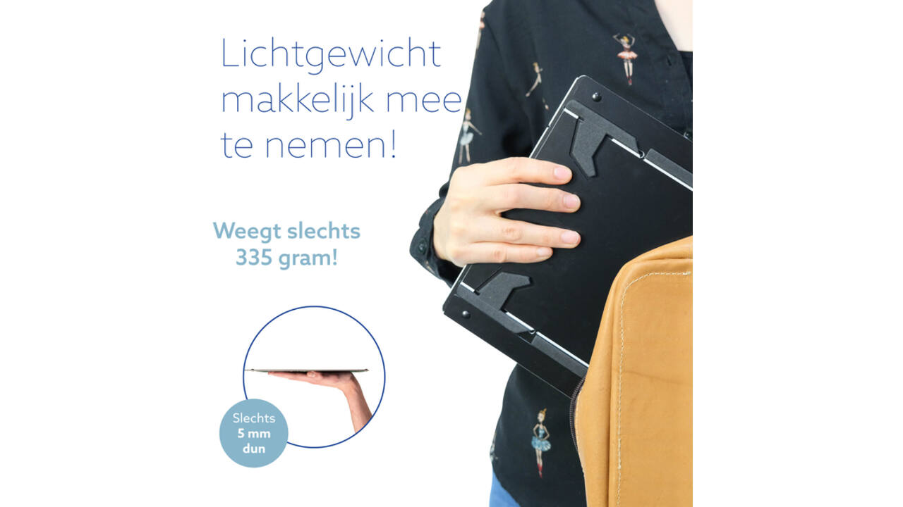 Laptopstandaard R-Go Riser DUO
