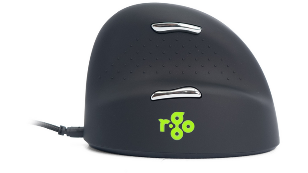 Muis R-Go Ergonomisch HE Break Draad Rechts M