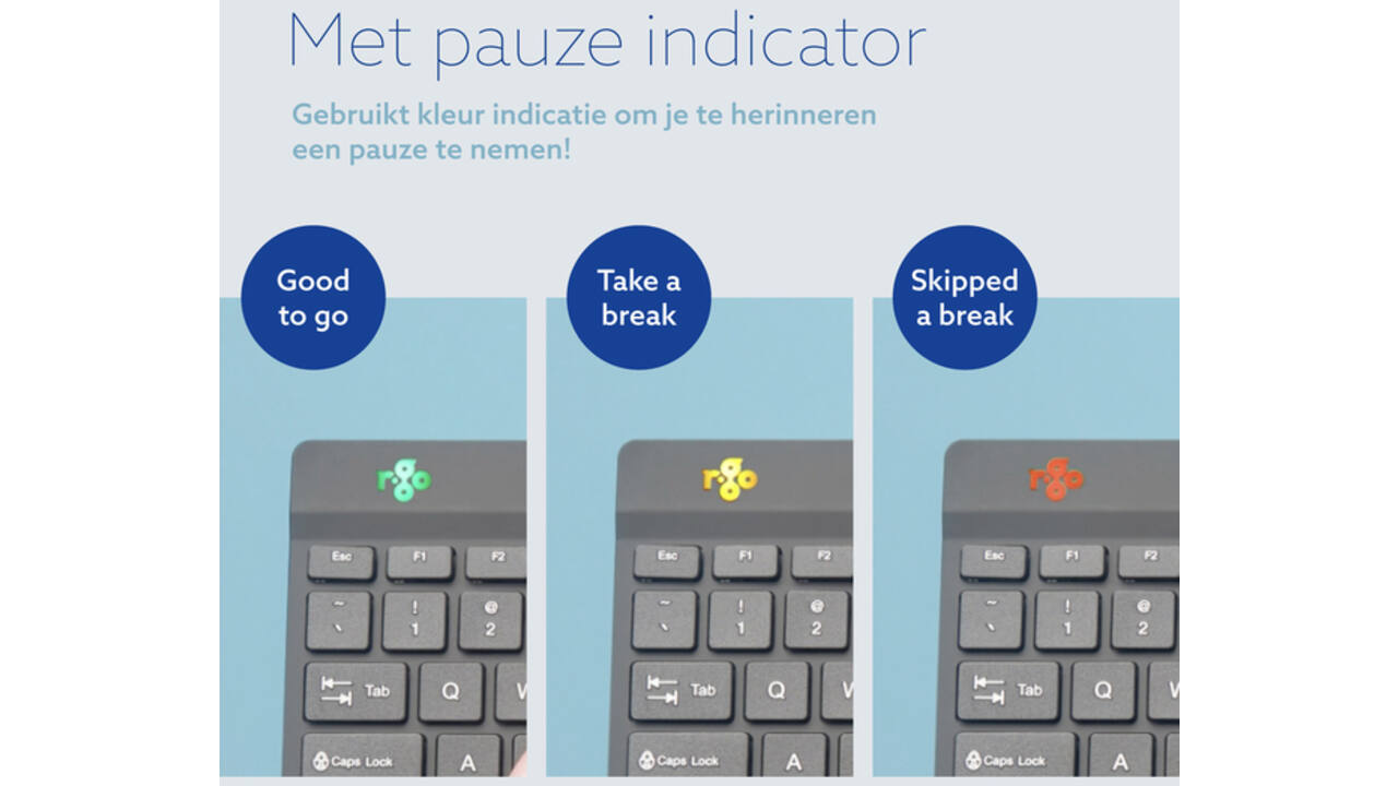 Toetsenbord R-Go Ergonomisch Split Break QWERTY