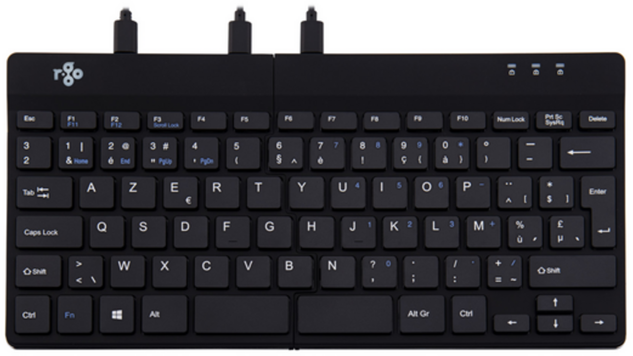 Toetsenbord R-Go Ergonomisch Split Break AZERTY
