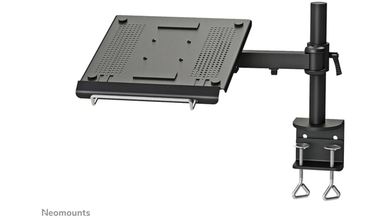 Laptoparm Neomounts D100 met klem zwart