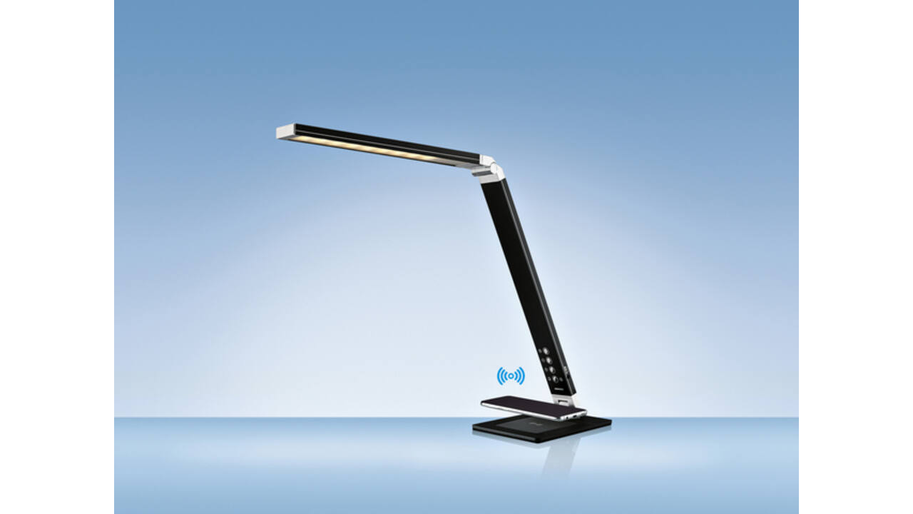 Bureaulamp Hansa ledlamp Magic plus zwart