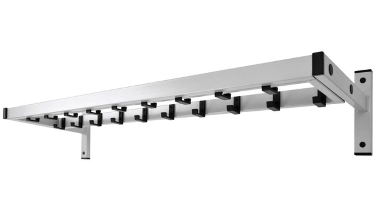 Kapstok wand VepaBins Safe met 19 haken
