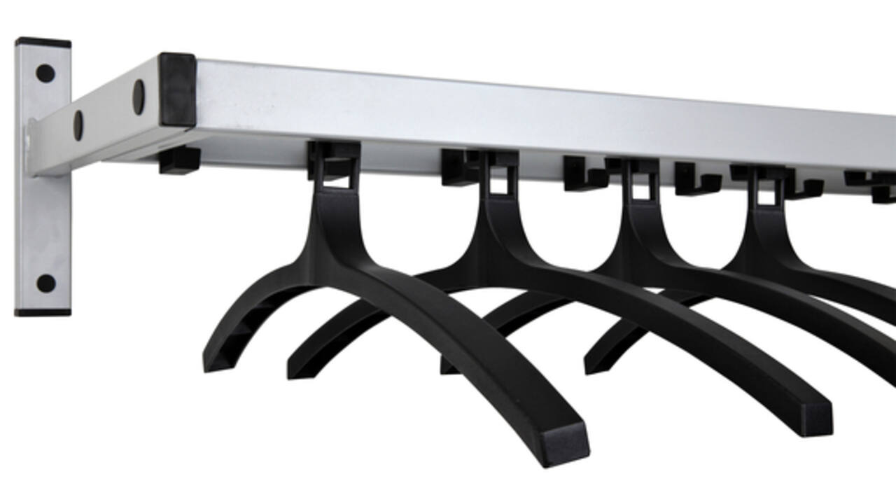 Kapstok wand VepaBins Safe met 19 haken