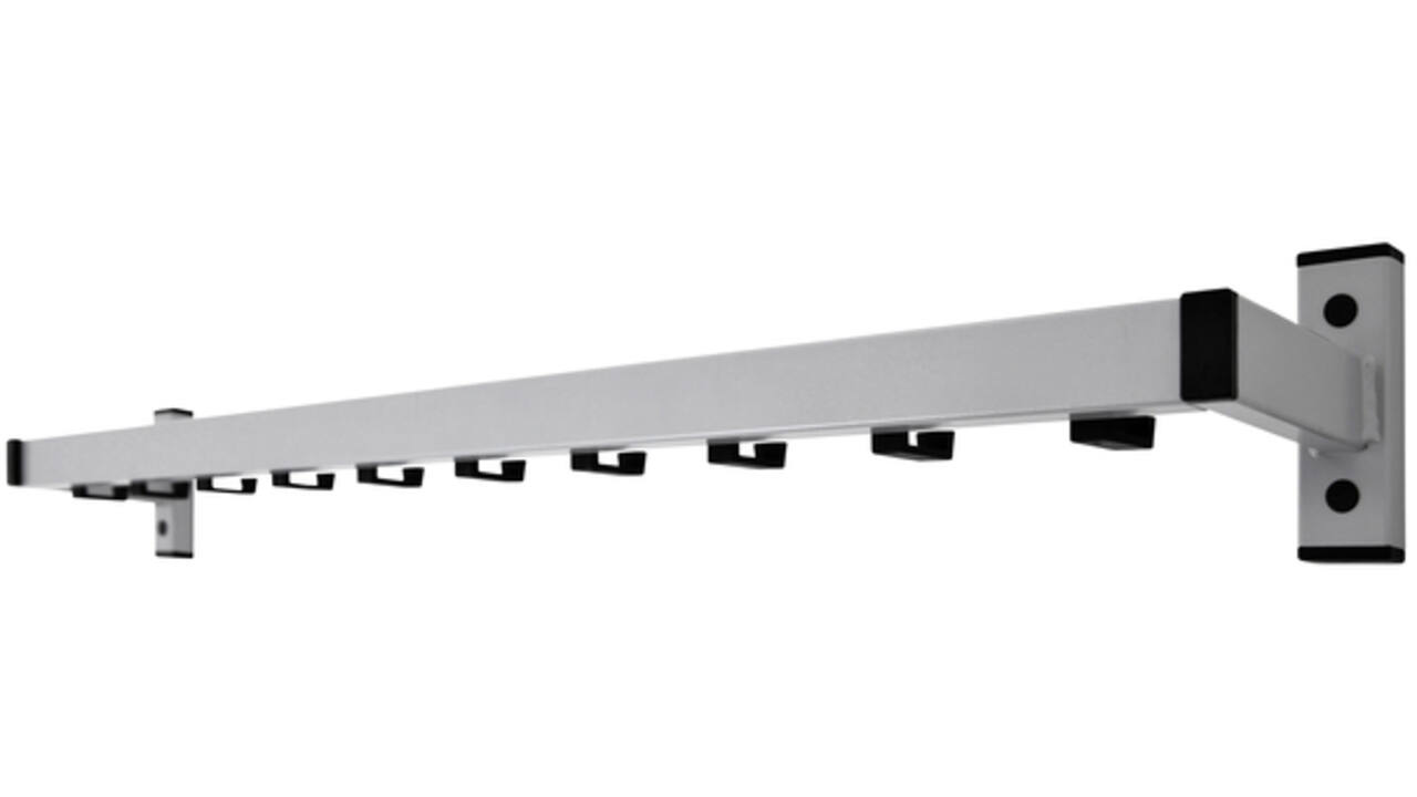 Kapstok wand VepaBins Safe met 10 haken