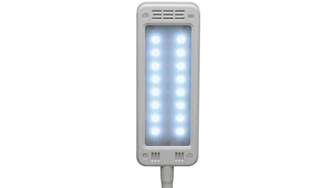 Bureaulamp MAUL Pearly LED voet dimbaar colour vario wit