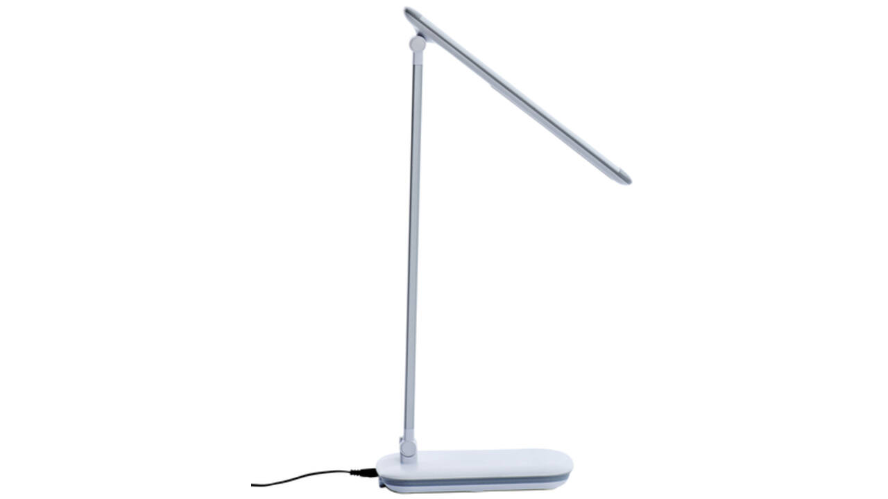 Bureaulamp MAUL Jazzy LED voet dimbaar + usbpoort wit
