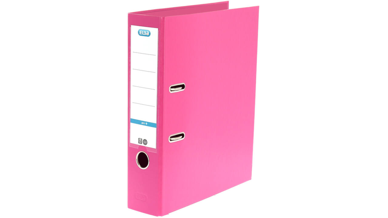 Ordner Elba Smart Pro+ A4 80mm PP roze