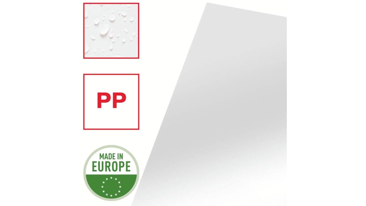 Insteekmap L-model Esselte standaard copy safe 0.11mm PP A4 glashelder 100 stuks