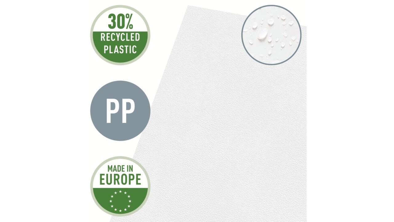 Insteekmap L-model Leitz Premium 0.13mm PP A4 transparant 100 stuks