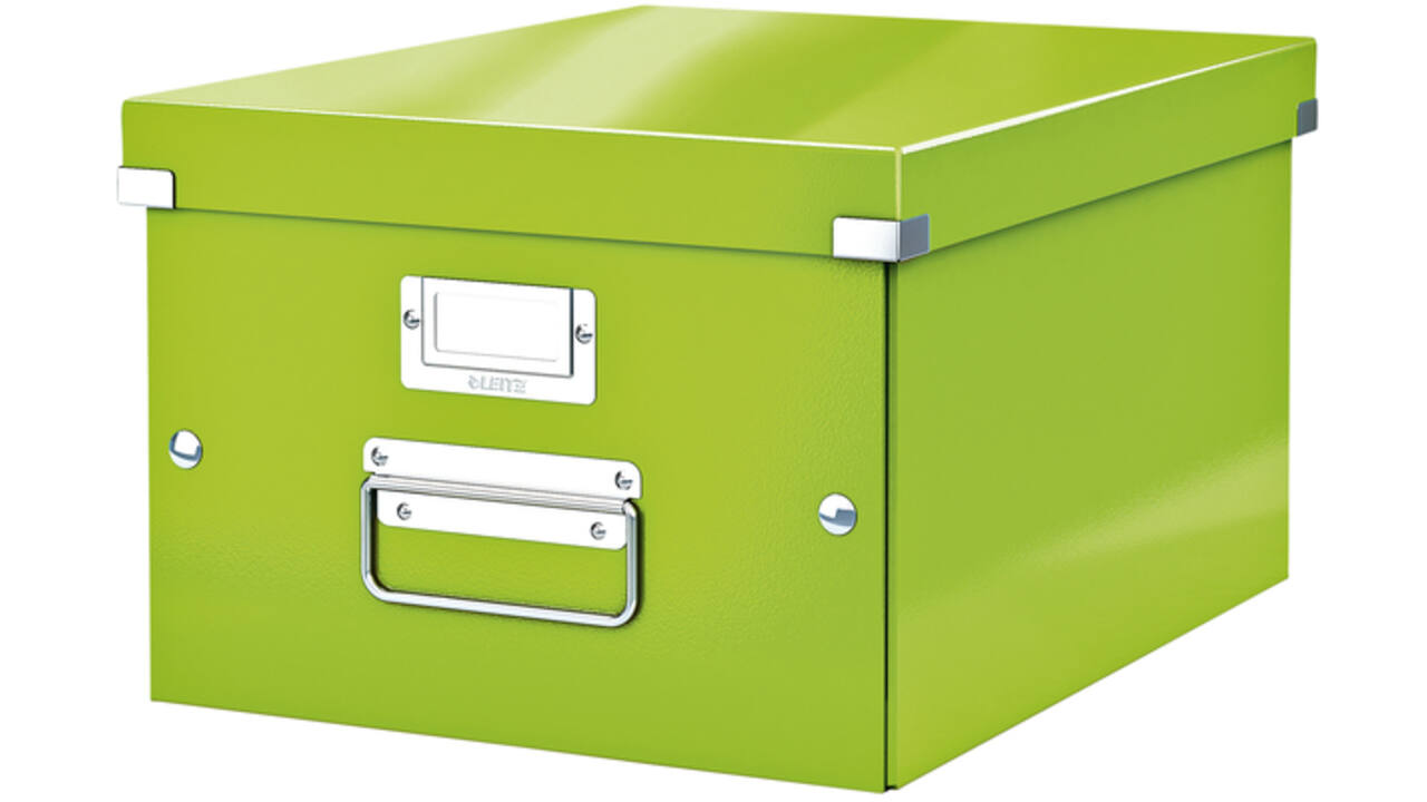 Opbergbox Leitz WOW Click & Store 281x200x370mm groen