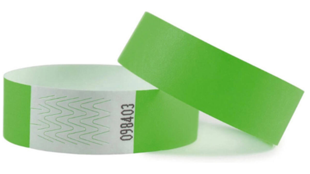 Polsband Combicraft Tyvek groen