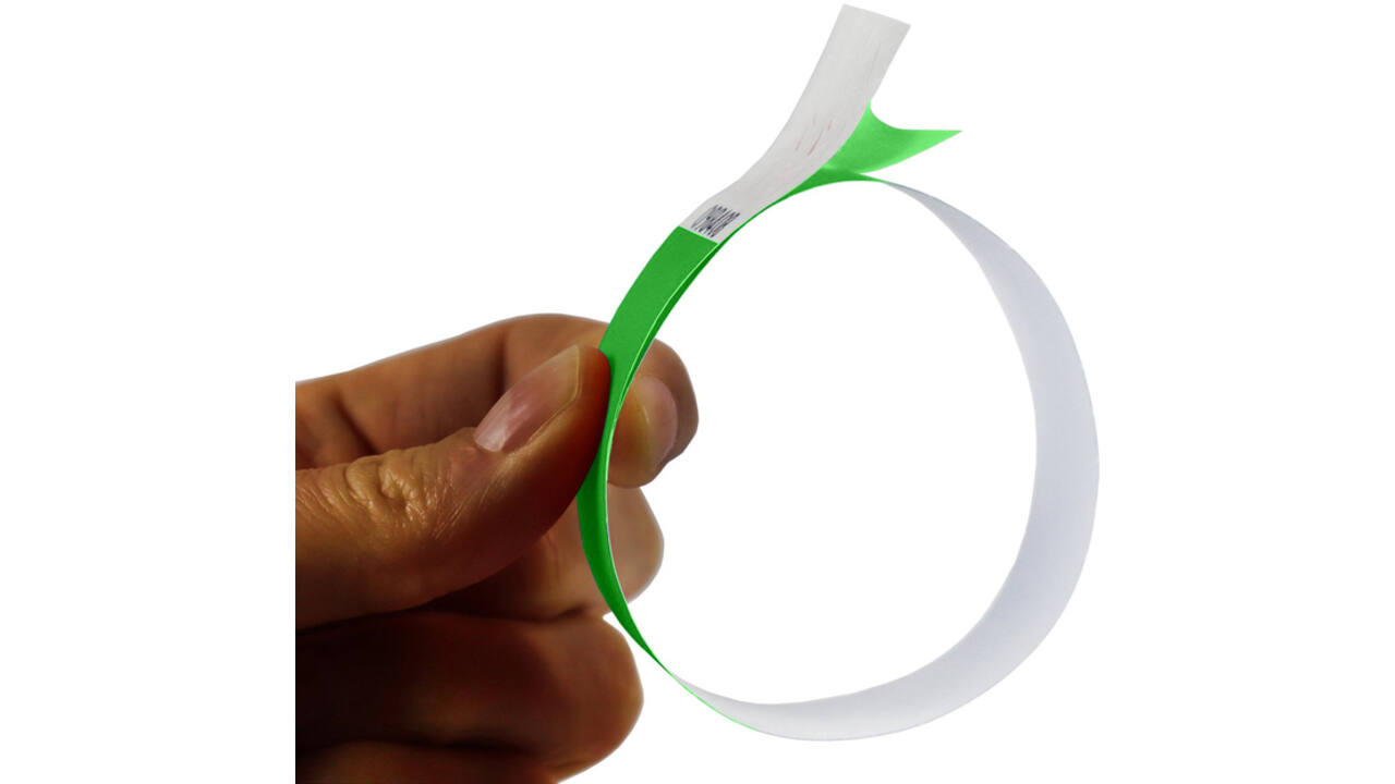 Polsband Combicraft Tyvek groen