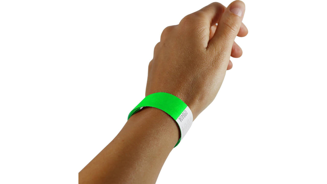 Polsband Combicraft Tyvek groen