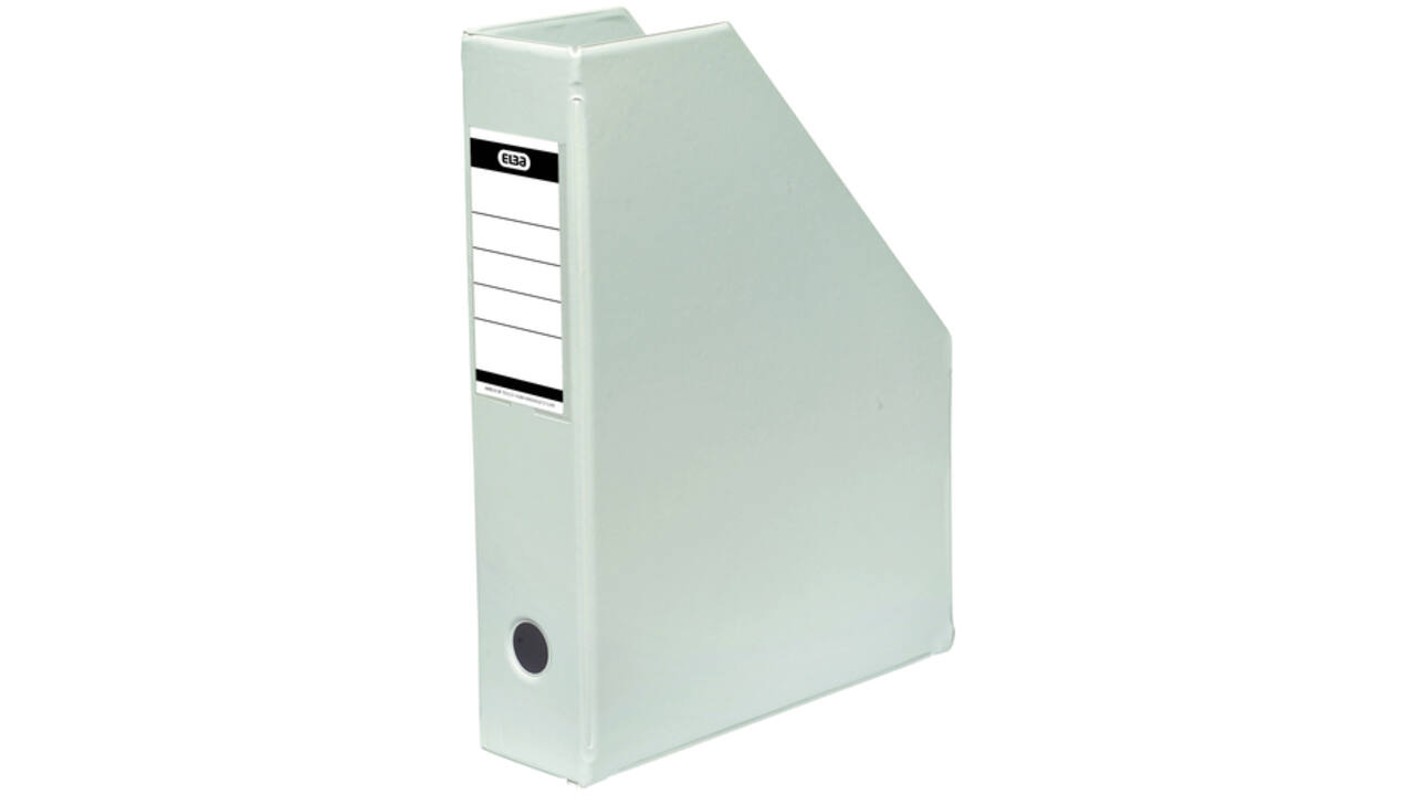 Tijdschriftcassette Elba A4 wit