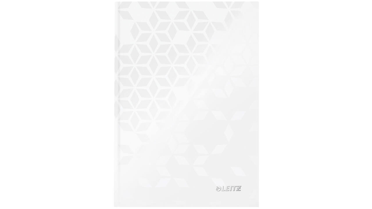 Notitieboek Leitz WOW A5 lijn wit