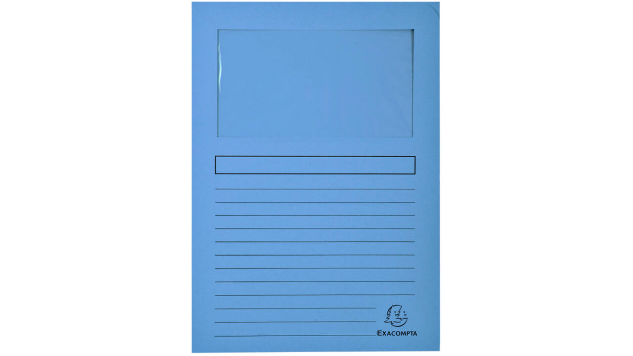 Venstermap Exacompta Forever L-model 120gr assorti 100 stuks