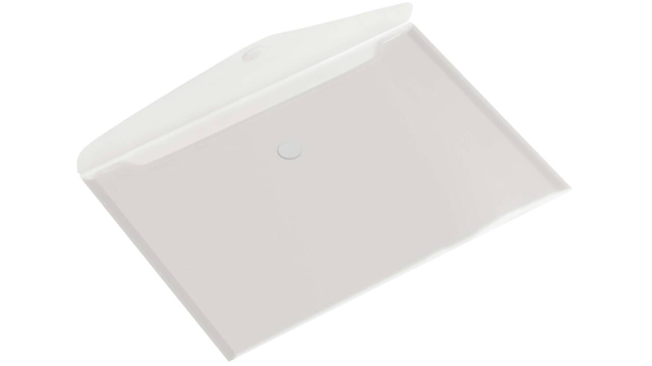 Enveloptas HF2 A5 250x180mm dwars transparant wit