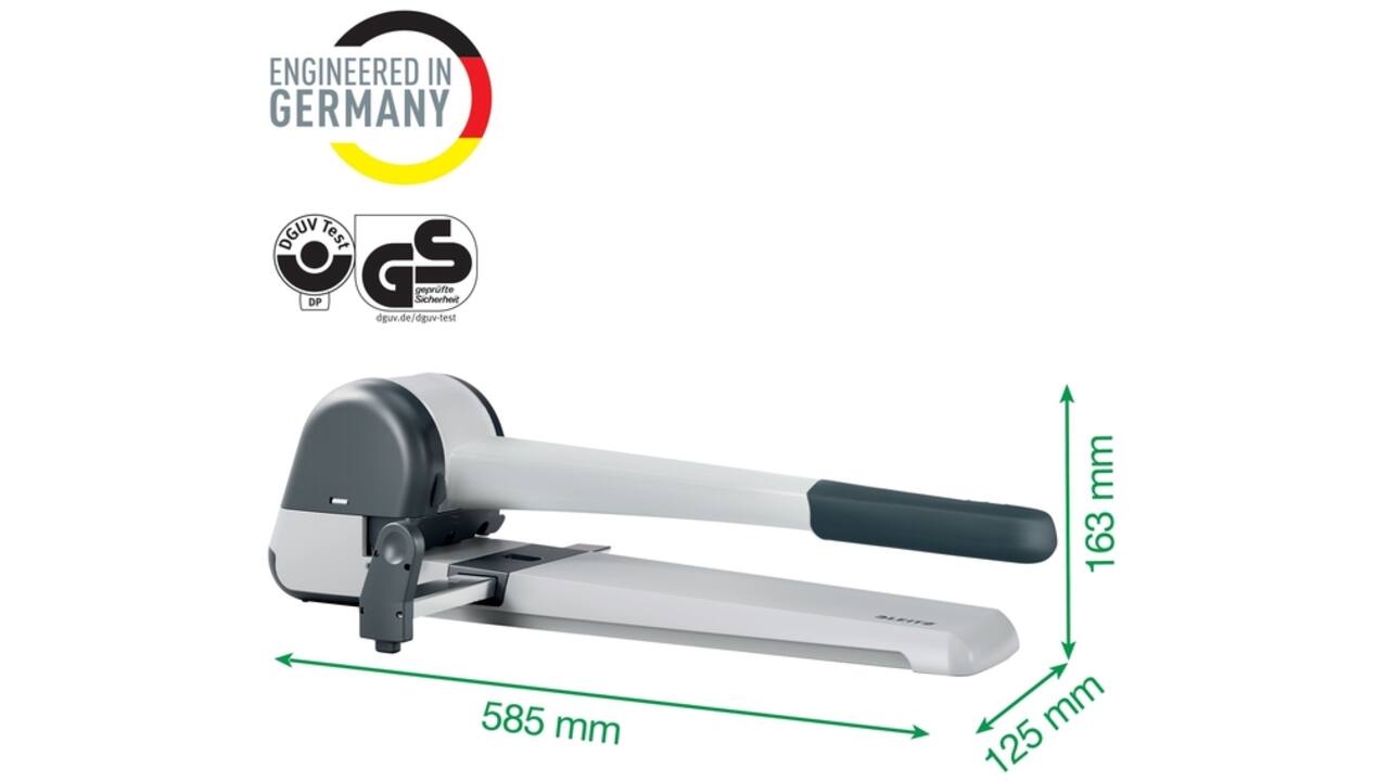 Perforator Leitz 5182 super 250 vel zilver